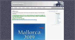 Desktop Screenshot of mallorcafoto.de